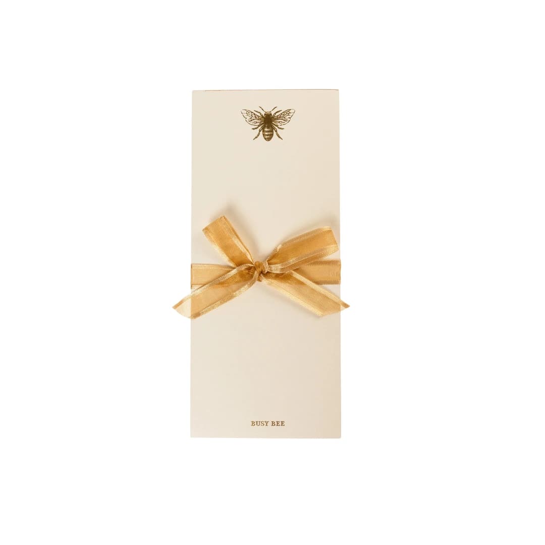 Anotador Notepad Bee Gold